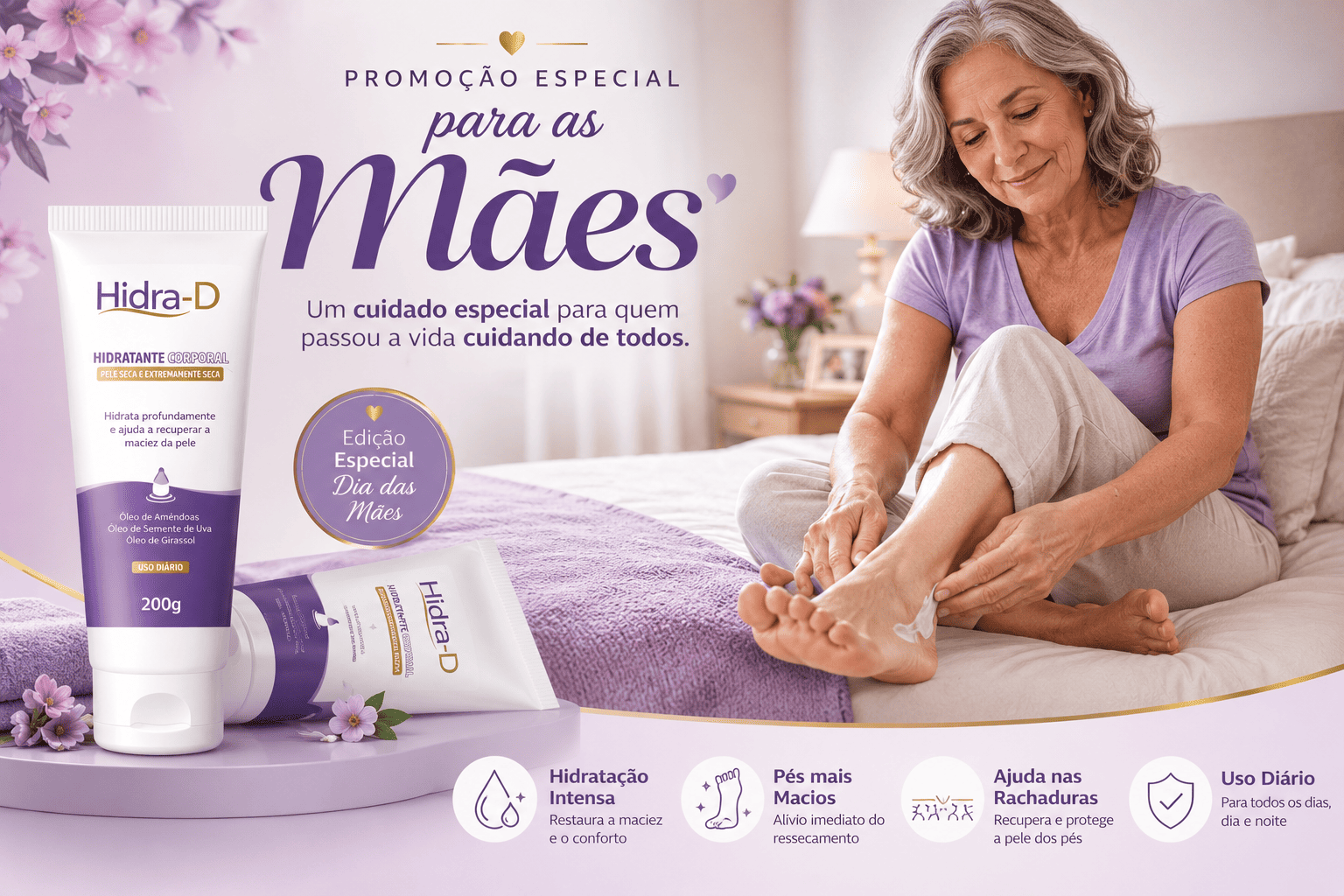 Promoção Especial Dia das Mães Hidra-D